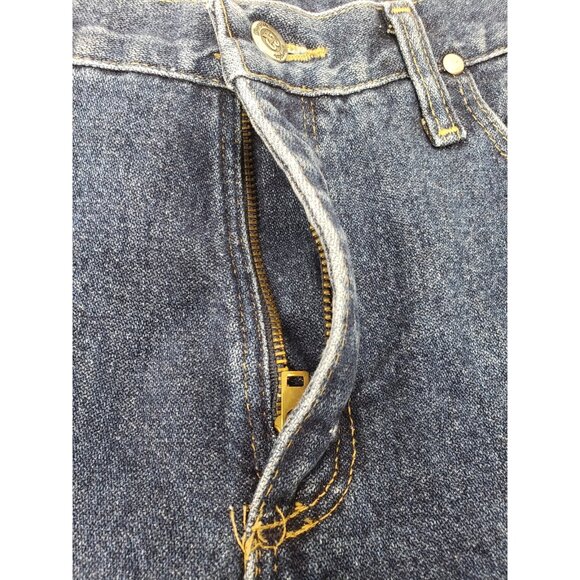 Wrangler Twenty X Women’s Size 9/10 x 32 Straight Leg Denim Dark Wash Jeans - Picture 4 of 16